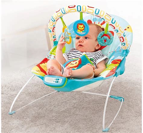Mastela Music Vibrations Bouncer Kids Chair 3M+, Multicolour