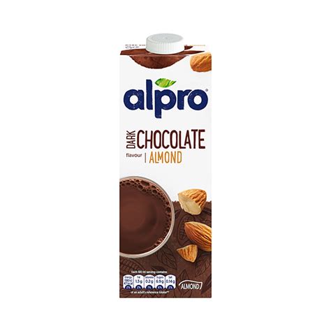 Alpro Dark Chocolate Almond Drink 1L – Meats And Eats