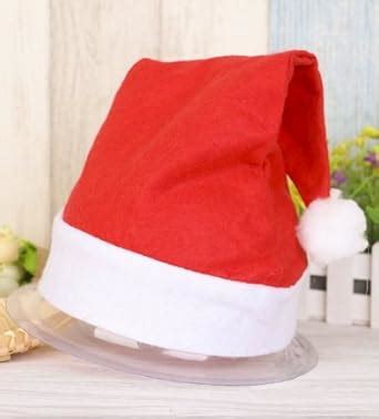 New Akira Thick Ultra Soft Plush Santa Claus Christmas Caps for Kids ...