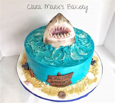 Image result for Shark Cake Tutorial
