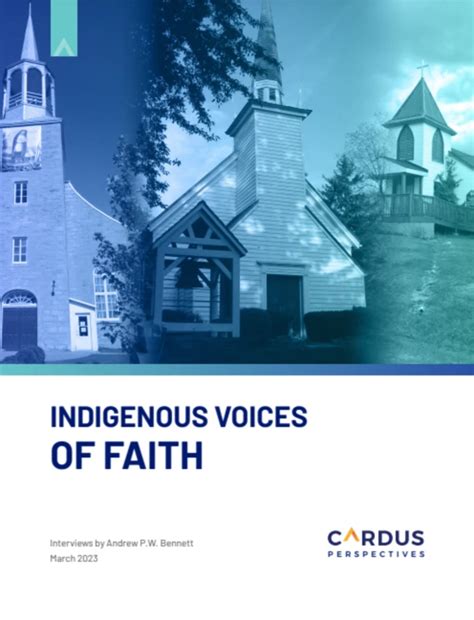 Report gives voice to Canada’s Indigenous Christians, highlights need ...