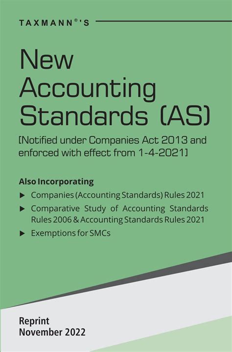 Buy Taxmanns New Accounting Standards (AS) Updated AS issued under the ...