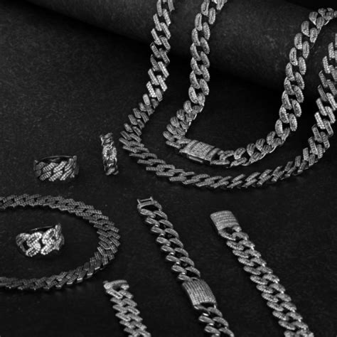Alpha - Iced Out Drip Jewellery – Taara Silver