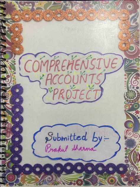 Image result for Accounts Term 2 Project File