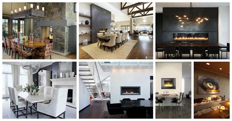Sensational Dining Room Fireplaces That Will Take You Aback