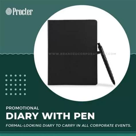Corporate Diary With Pen AL-DS-PUL-DG8 in bulk for corporate gifting ...