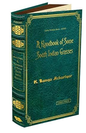 Buy A Handbook of Some South Indian Grasses Book Online at Low Prices ...