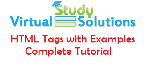 Image result for HTML Tags Examples