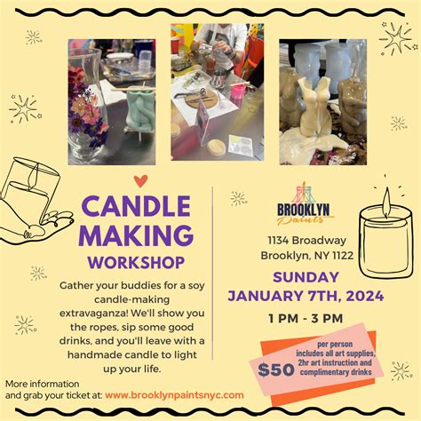 Candle Making Workshop Nyc at Echo Stone blog