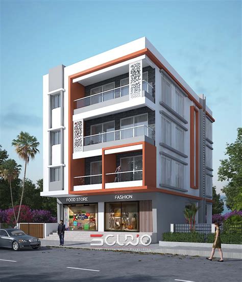 Image result for Elevation View of Rectangular Building