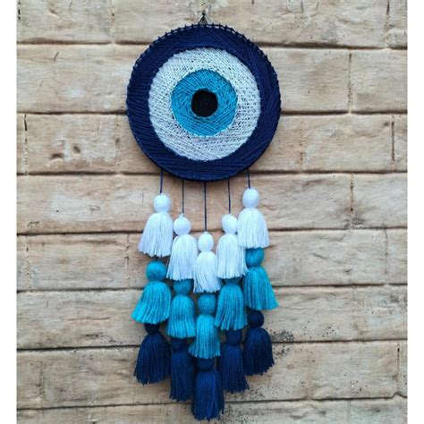 Evil Eye String Art Dreamcatcher – Sajawat Official