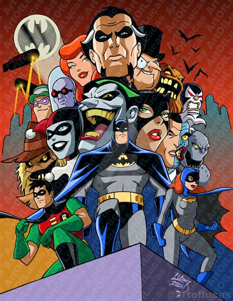 Batman the Animated Series 30th Anniversary 2022 by artoflucas on ...