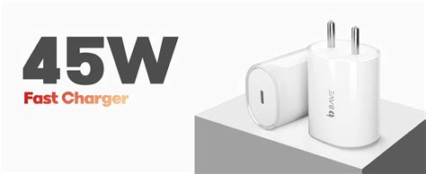 BAVE 45W PPS PD 3.0 Fast Charger with Type-C to Type-C Cable ...