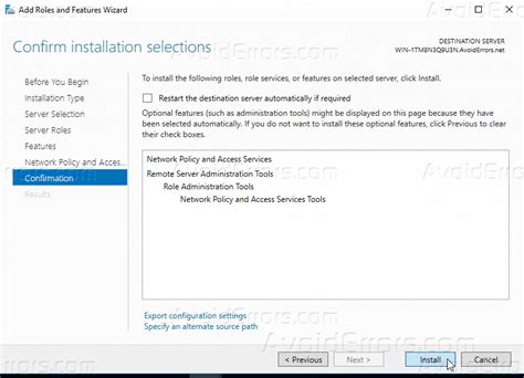 Windows Server 2016 Install NPS 的图像结果