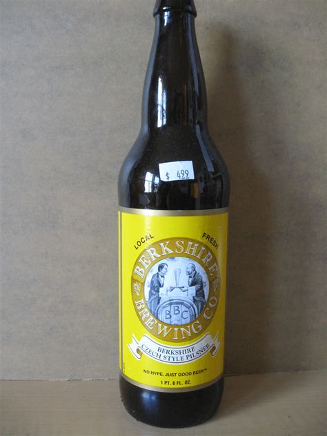 Berkshire Brewing Company Czech Style Pilsner – Honest Booze Reviews