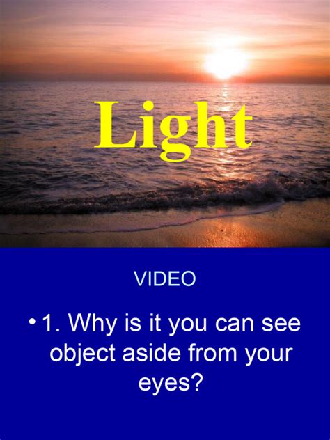 Image result for Light Lesson for Class 7