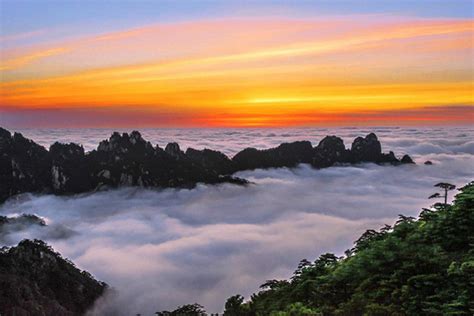 中国十大名山排名榜 五台山、长白山上榜，泰山第一 - 中国之最