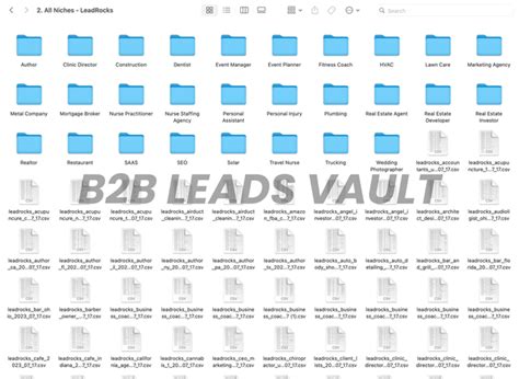 B2B Leads Vault - Access 400M+ Verified Business Leads