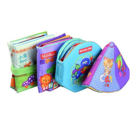 Buy Vinayakart 4PCS Cloth Books for Babies, Educational Toy ...