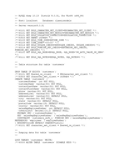 Database MySQL Dump File 的图像结果