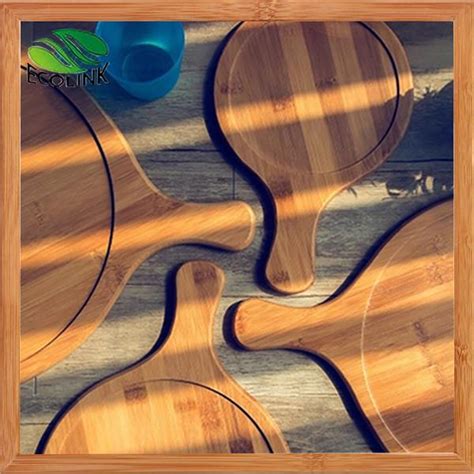 High Quality Round Bamboo Pizza Plate/Pizza Tray Manufacturers China ...