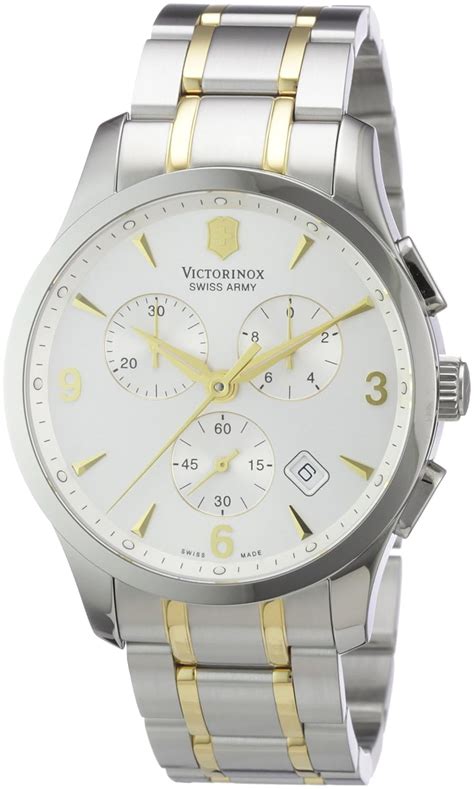 Victorinox Analog Silver Dial Men's Watch-241481 : Swiss Army: Amazon ...