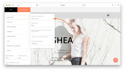 Image result for User Main Menu Web Design