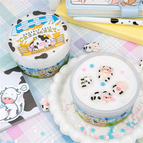 Udderly Cute Creamery Glossy Signature Dome™ Slime – Nantucket Kids