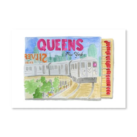Furbish Studio - Queens New York Matchbook Print