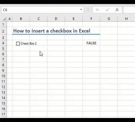Insert Checkbox Shortcut Excel 的图像结果