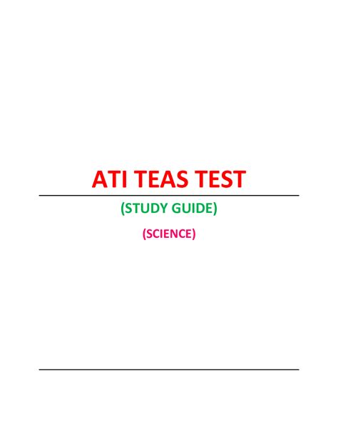 Teas Science Study Guide 的图像结果