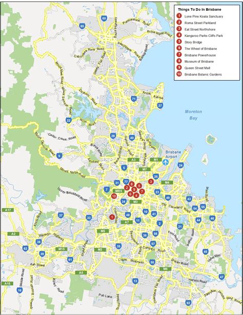 Brisbane Eastern Suburbs Map at Pauline McFadden blog