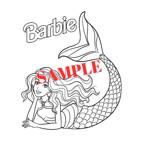 [PDF] 30 Pictures Barbie Printable Colouring Pages | Shopee Malaysia