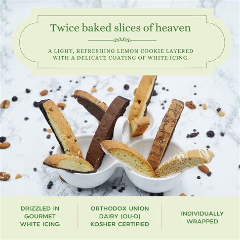 Buy Nonni's Limoncello Biscotti Italian Cookies - Zesty Lemon Cookies ...