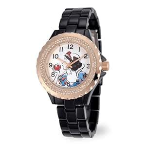 Disney Women's W001000 Snow White Black Enamel Watch : Amazon.in: Fashion