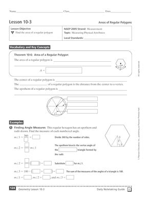 Fillable Online Areas of Regular Polygons Fax Email Print - pdfFiller