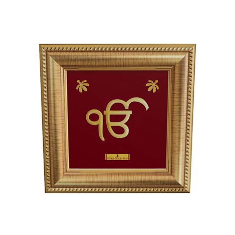 Buy Ek Onkar Devotional Art Gold Frame | Prima Art