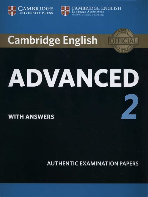 Cambridge certif. advanced 2 st whit key 15: Authentic Examination ...