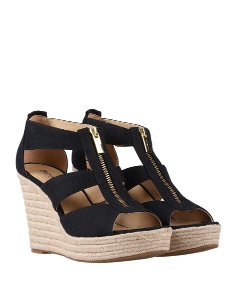 michael kors black espadrilles
