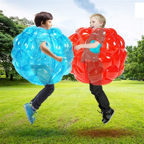 SUNSHINE-MALL Inflatable Bumper Balls for Kids,Buddy Bumper Balls Sumo ...