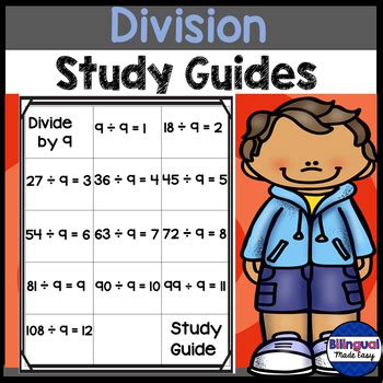Image result for Division Study Guide