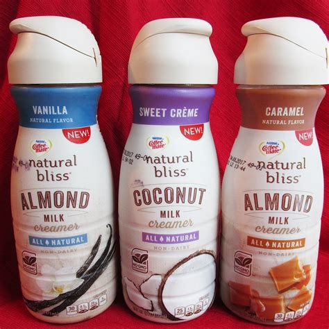 Natural Bliss Non-Dairy Creamers (Review): Almond and Coconut Milk