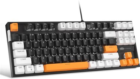 Amazon.in: Buy MageGee 75% Mechanical Gaming Keyboard with Brown Switch ...