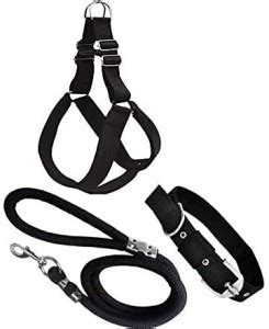 SENAPATI Combo Dog Harness Belts Neck and Rope Set (Waterproof, Medium ...