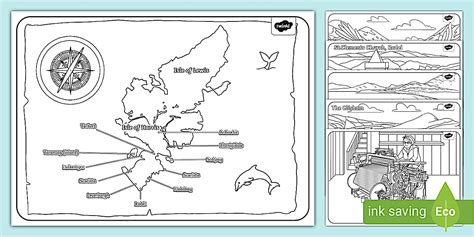Isle of Harris Colouring Sheets