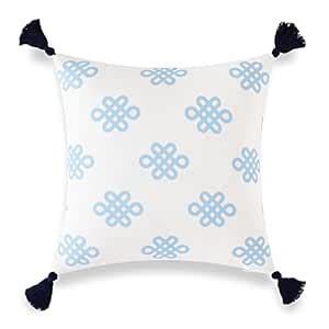 Buy Hofdeco Coastal Patio Indoor Outdoor Lumbar Pillow Cover ONLY for ...