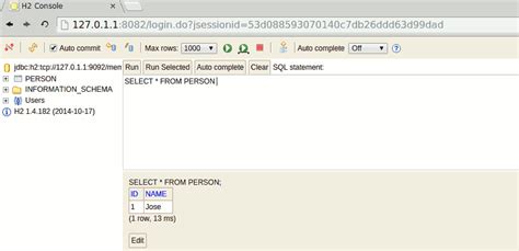 How to Open H2 Database Console 的图像结果
