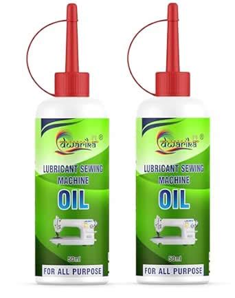 DWARIKA OFFICIAL (Pack Of Two) Lubricating Machine Oil For Home/Shop ...