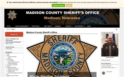 Madison County Warrant Records - Check Active Cases