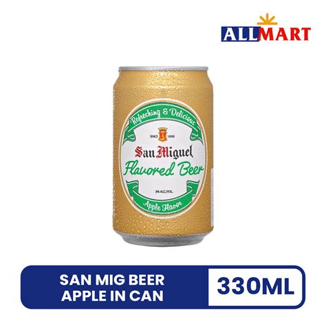 San Mig Beer Apple in Can 330ml | Lazada PH
